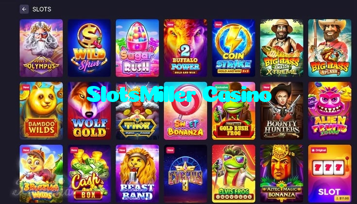 SlotsMiller Casino خوش آمدید بونس +600% پیشکش موبائل ایپ کے پروموشن سیکشن میں دکھائی دیتی ہے۔